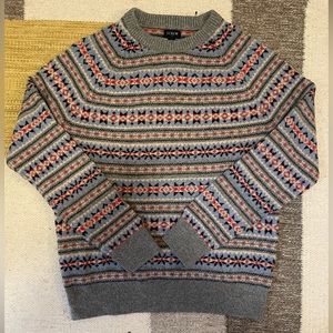 J. Crew Fair isle sweater